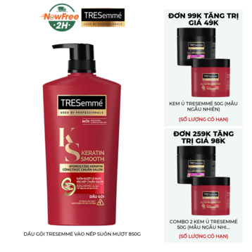 Dầu Gội TRESemmé Vào Nếp Suôn Mượt 850g