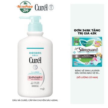 Dầu Xả Curél Cấp Ẩm Chuyên Sâu 420ml