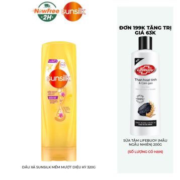 Dầu Xả Sunsilk Mềm Mượt Diệu Kỳ 320g