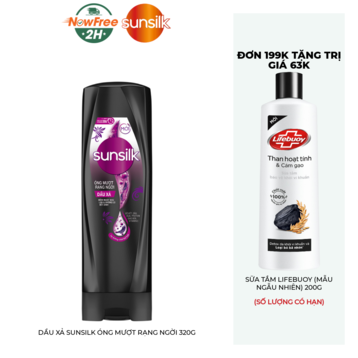 Dầu Xả Sunsilk Óng Mượt Rạng Ngời 320g
