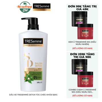 Dầu Xả TRESemmé Detox Tóc Chắc Khỏe 620g