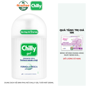 Dung Dịch Vệ Sinh Phụ Nữ Chilly Gel Tươi Mát 200ml