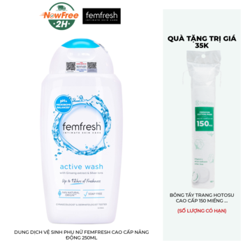 Dung Dịch Vệ Sinh Phụ Nữ Femfresh Cao Cấp Năng Động 250ml