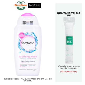 Dung Dịch Vệ Sinh Phụ Nữ Femfresh Cao Cấp Làm Dịu Da 250ml
