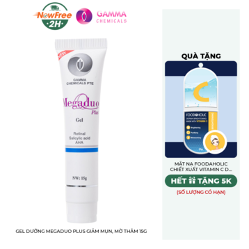 Gel Dưỡng Megaduo Plus Giảm Mụn, Mờ Thâm 15g