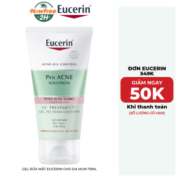 Gel Rửa Mặt Eucerin Cho Da Mụn 75ml