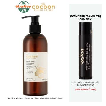 Gel Tắm Bí Đao Cocoon Làm Giảm Mụn Lưng 310ml