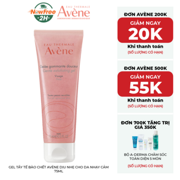 Gel Tẩy Tế Bào Chết Avène Dịu Nhẹ Cho Da Nhạy Cảm 75ml