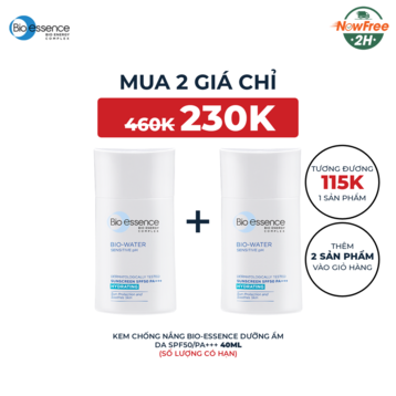 Kem Chống Nắng Bio-essence Dưỡng Ẩm Da SPF50/PA+++ 40ml