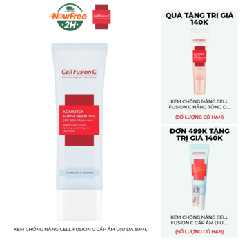 Kem Chống Nắng Cell Fusion C Cấp Ẩm Dịu Da 50ml