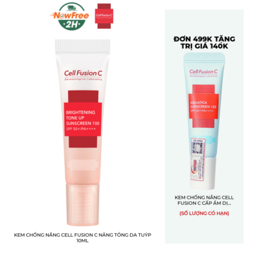 Kem Chống Nắng Cell Fusion C Nâng Tông Da Tuýp 10ml