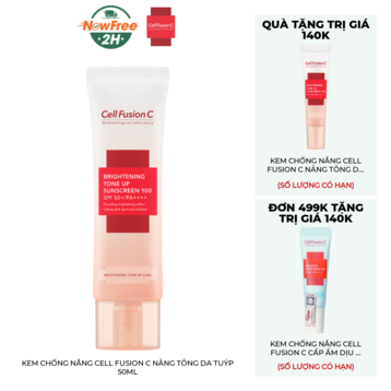 Kem Chống Nắng Cell Fusion C Nâng Tông Da 50ml