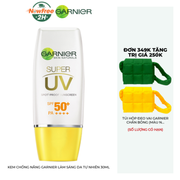 Kem Chống Nắng Garnier Làm Sáng Da Tự Nhiên 30ml