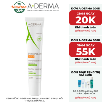 Kem Dưỡng A-Derma Làm Dịu, Giảm Sẹo &amp; Phục Hồi Thương Tổn 40ml
