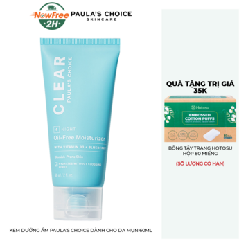 Kem Dưỡng Ẩm Paula's Choice Dành Cho Da Mụn 60ml