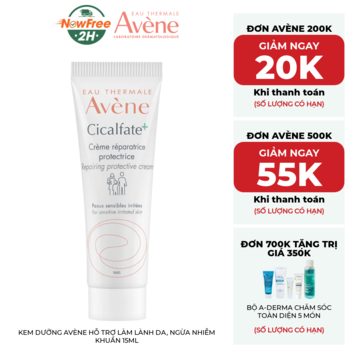 Kem Dưỡng Avène Hỗ Trợ Làm Lành Da, Ngừa Nhiễm Khuẩn 15ml