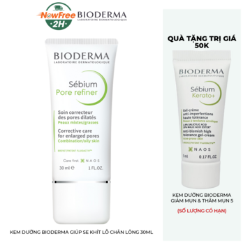 Kem Dưỡng Bioderma Giúp Se Khít Lỗ Chân Lông 30ml