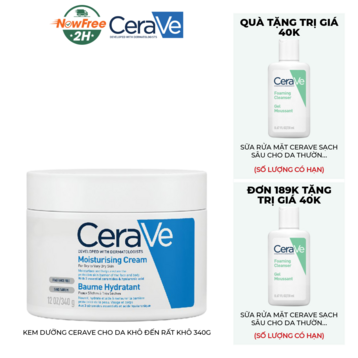 Kem Dưỡng CeraVe Cho Da Khô Đến Rất Khô 340g