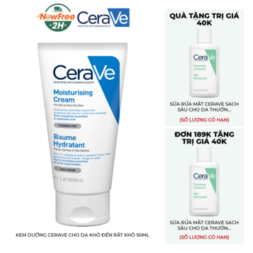 Kem Dưỡng CeraVe Cho Da Khô Đến Rất Khô 50ml