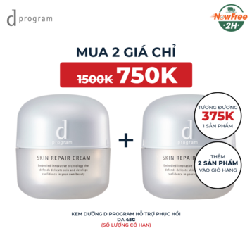 Kem Dưỡng d program Hỗ Trợ Phục Hồi Da 45g