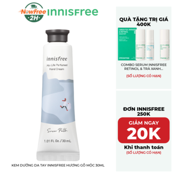 Kem Dưỡng Da Tay innisfree Hương Gỗ Mộc 30ml