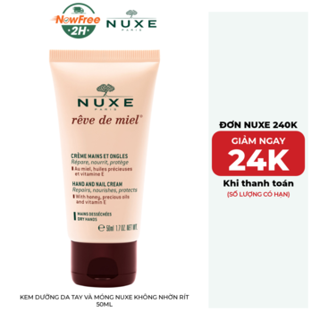 Kem Dưỡng Da Tay Và Móng Nuxe Không Nhờn Rít 50ml