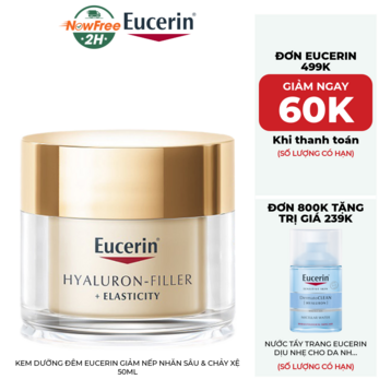 Kem Dưỡng Đêm Eucerin Giảm Nếp Nhăn Sâu &amp; Chảy Xệ 50ml