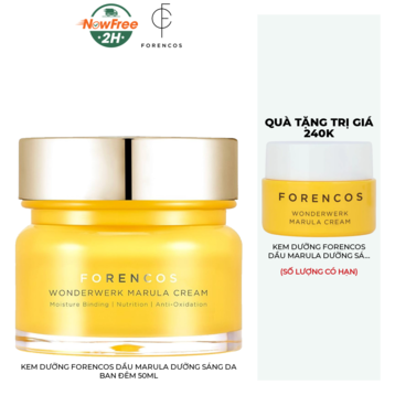 Kem Dưỡng Forencos Dầu Marula Dưỡng Sáng Da Ban Đêm 50ml