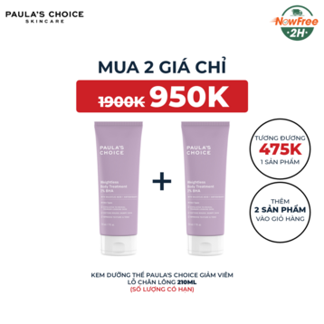 Kem Dưỡng Thể Paula's Choice Giảm Viêm Lỗ Chân Lông 210ml