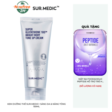 Kem Dưỡng Thể Sur.Medic+ Sáng Da &amp; Nâng Tông 150ml