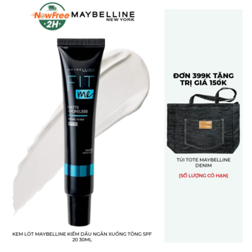 Kem Lót Maybelline Kiềm Dầu Ngăn Xuống Tông SPF 20 30ml
