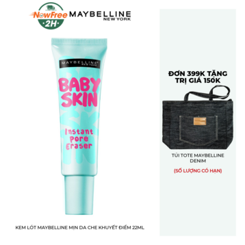 Kem Lót Maybelline Mịn Da Che Khuyết Điểm 22ml