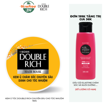 Kem Ủ Tóc Double Rich Chuyên Sâu Cho Tóc Nhuộm 150g