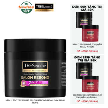 Kem Ủ Tóc Tresemmé Salon Rebond Ngăn Gãy Rụng 180ml