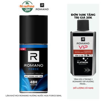 Lăn Khử Mùi Romano Hương Nước Hoa Force 50ml