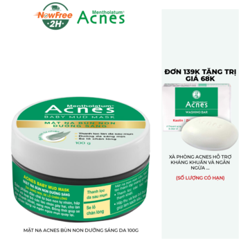 Mặt Nạ Acnes Bùn Non Dưỡng Sáng Da 100g