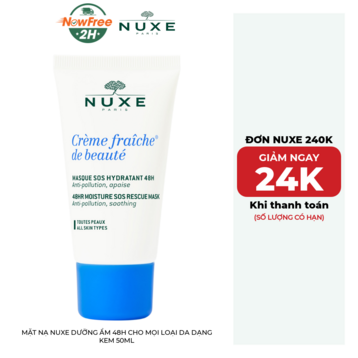 Mặt Nạ Nuxe Dưỡng Ẩm 48h Cho Mọi Loại Da Dạng Kem 50ml