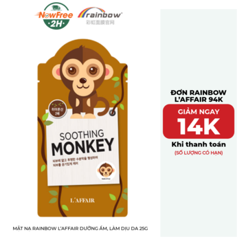 Mặt Nạ Rainbow L’affair Dưỡng Ẩm, Làm Dịu Da 25g