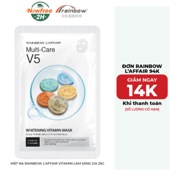 Mặt Nạ Rainbow L’affair Vitamin Làm Sáng Da 25g