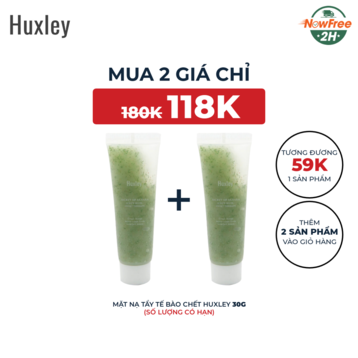 Mặt Nạ Tẩy Tế Bào Chết Huxley 30g