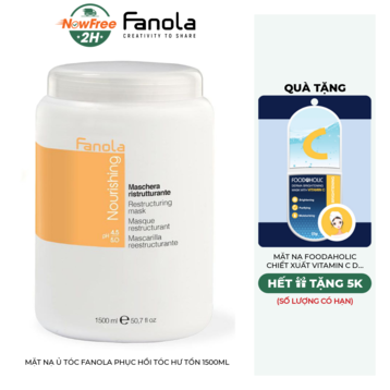 Mặt Nạ Ủ Tóc Fanola Phục Hồi Tóc Hư Tổn 1500ml
