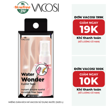Miếng Dán Kích Mí Vacosi Sử Dụng Nước (Size L)