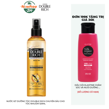 Nước Xịt Dưỡng Tóc Double Rich Chuyên Sâu Cho Tóc Nhuộm 120ml