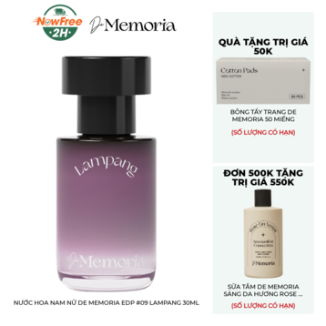 Nước Hoa Nam Nữ De Memoria EDP #09 Lampang 30ml