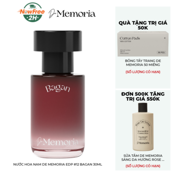 Nước Hoa Nam De Memoria EDP #12 Bagan 30ml