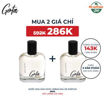 Nước Hoa Nam Gota Urban Eau de Parfum 50ml