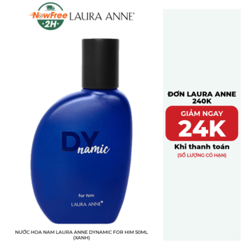 Nước Hoa Nam Laura Anne Dynamic For Him 50ml (Xanh)