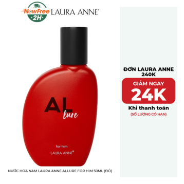 Nước Hoa Nam Laura Anne Allure For Him 50ml (Đỏ)