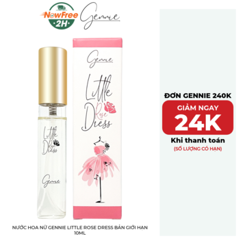 Nước Hoa Nữ Gennie Little Rose Dress Bản Giới Hạn 10ml