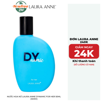 Nước Hoa Nữ Laura Anne Dynamic For Her 50ml (Xanh)